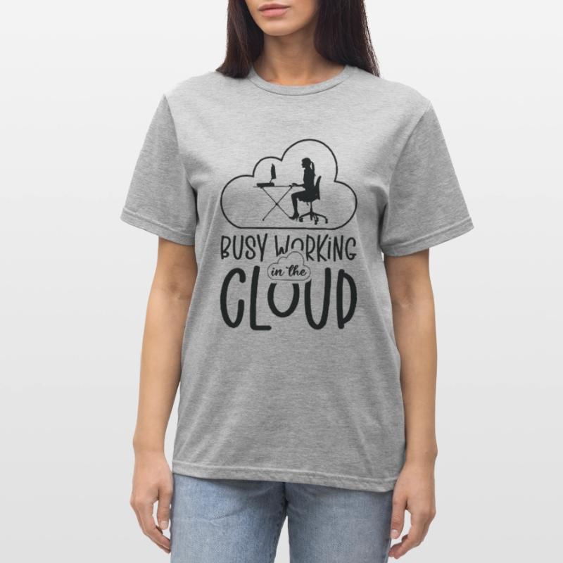 Cloud Computing Programmierer Kodierung Unisex Polycotton T-Shirt