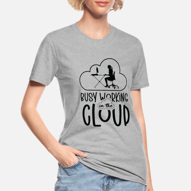 Cloud Computing Programmierer Kodierung Unisex Polycotton T-Shirt