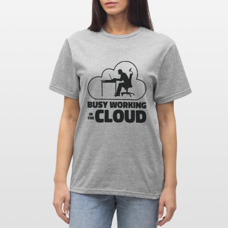 Cloud Computing Programmierer Kodierung Unisex Polycotton T-Shirt