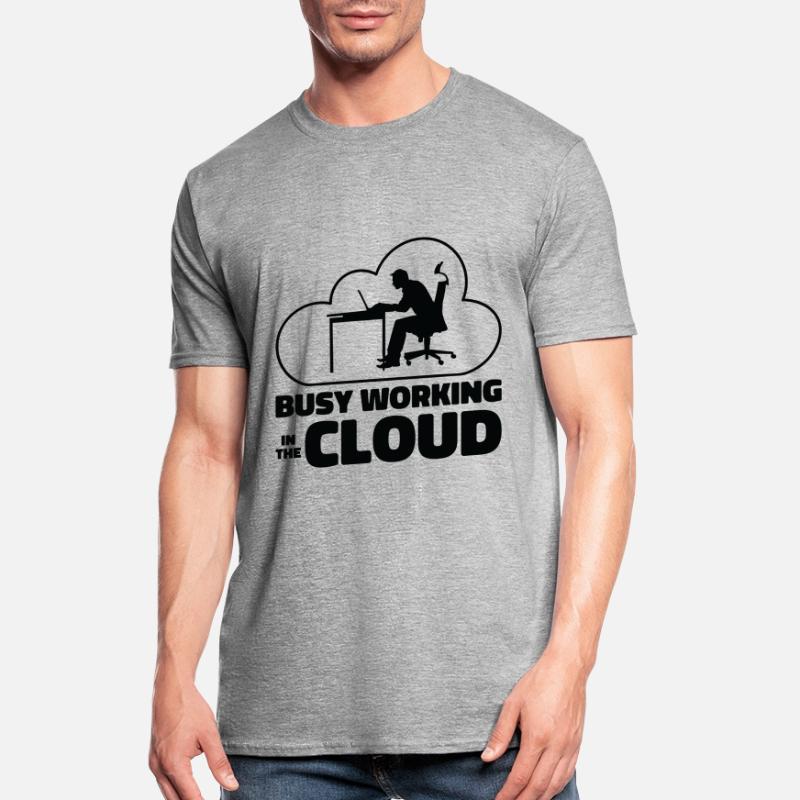 Cloud Computing Programmer Coding Professional Unisex Polycotton T-Shirt