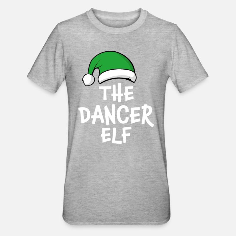 L’Elfe danseur - T-shirt polycoton Unisexe - gris chiné