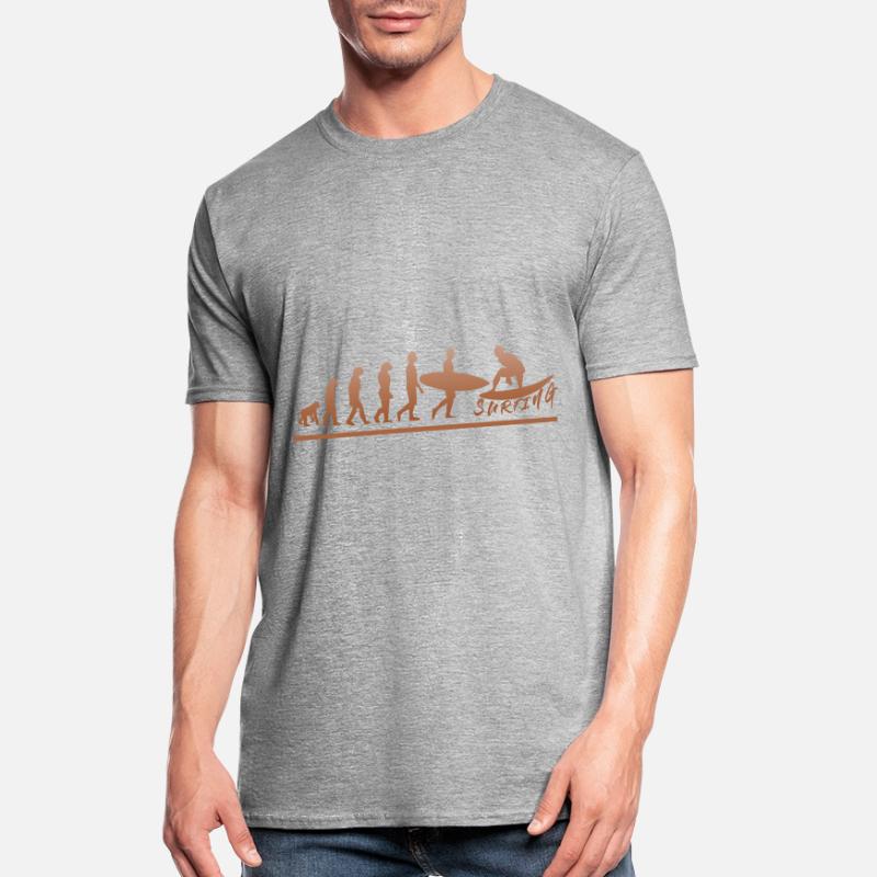 Surfing until evolution - Surfing until evolution Unisex Polycotton T-Shirt