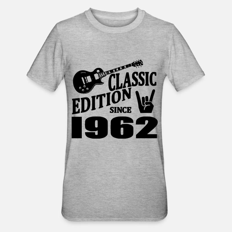 Edition classique depuis 1962 - T-shirt polycoton Unisexe - gris chiné