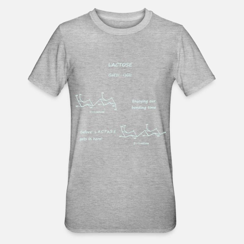 Science - Unisex Polycotton T-Shirt - Grau meliert