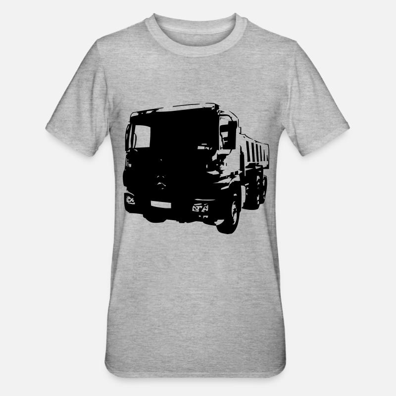 benne - T-shirt polycoton Unisexe - gris chiné