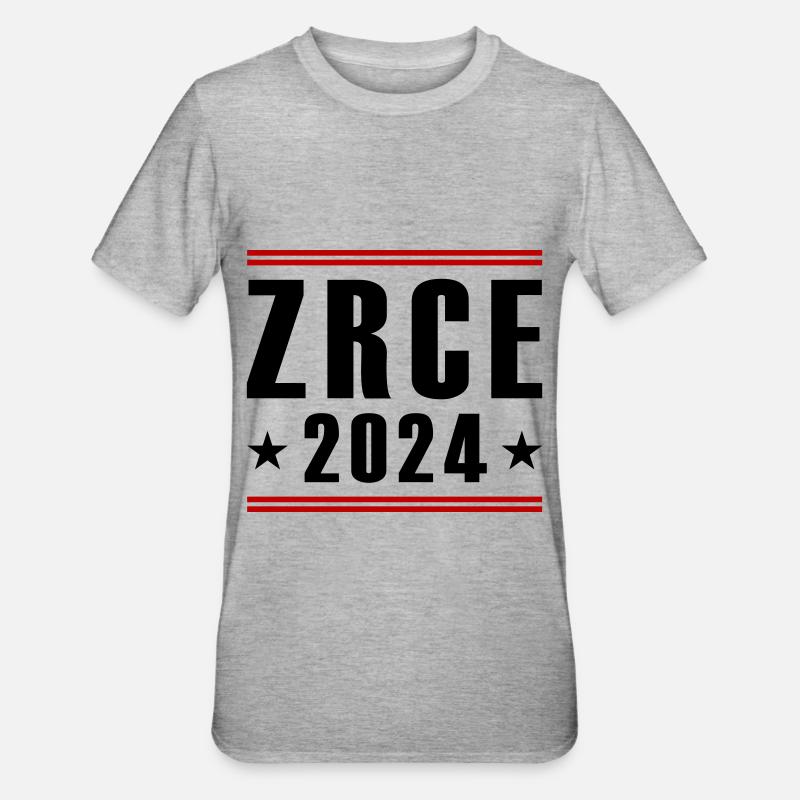 Zrce 2024 - T-shirt polycoton Unisexe - gris chiné