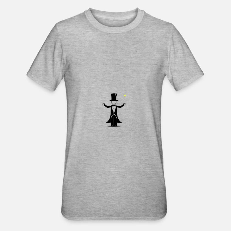Conception d’assistant - T-shirt polycoton Unisexe - gris chiné