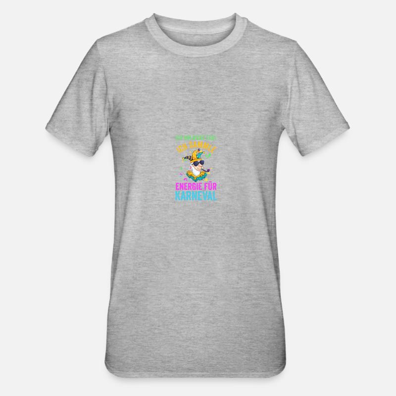 Costume de carnaval Carnaval - T-shirt polycoton Unisexe - gris chiné