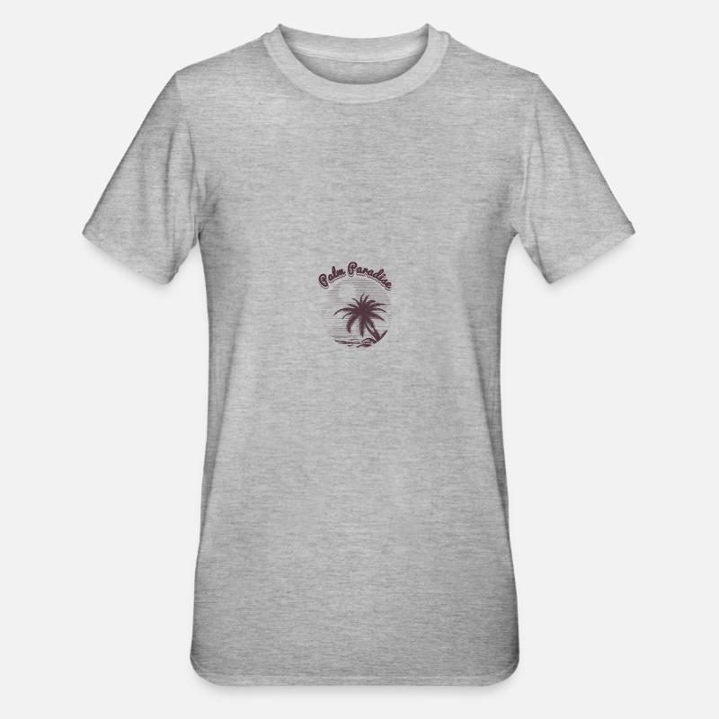 Sommer - Unisex Polycotton T-Shirt - Grau meliert
