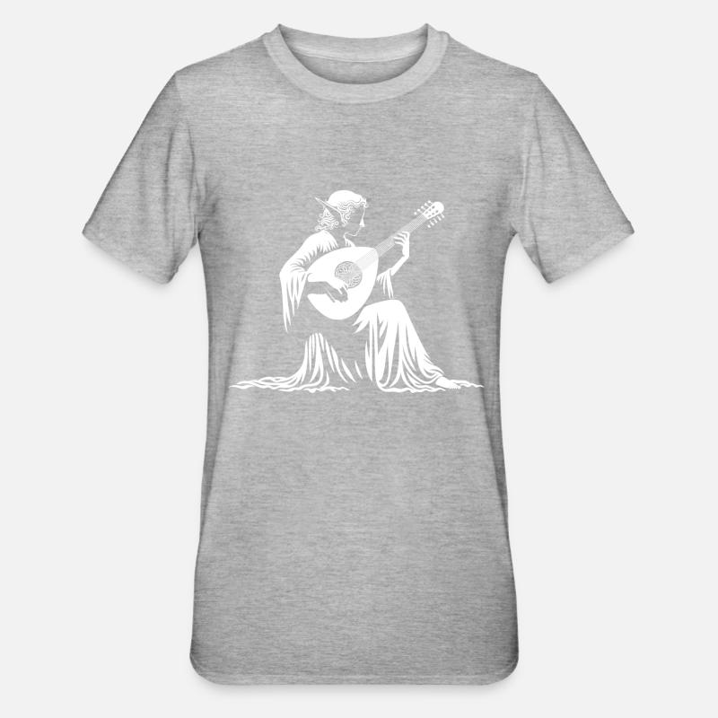 Elfenlied au luth - T-shirt polycoton Unisexe - gris chiné