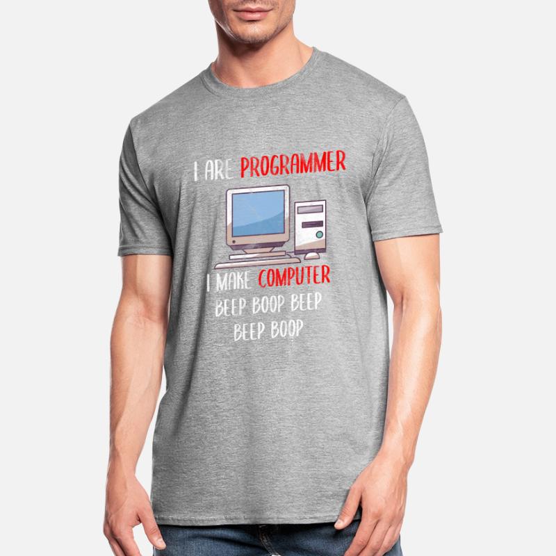 Je suis programmeur Programmation informatique drôle T-shirt polycoton Unisexe