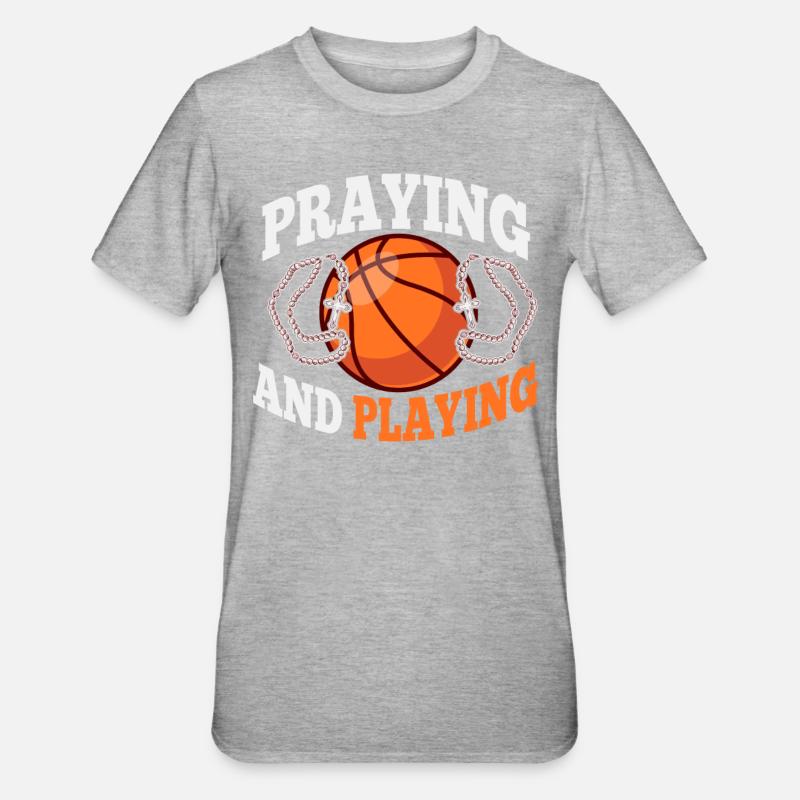 Religiöse - Unisex Polycotton T-Shirt - Grau meliert