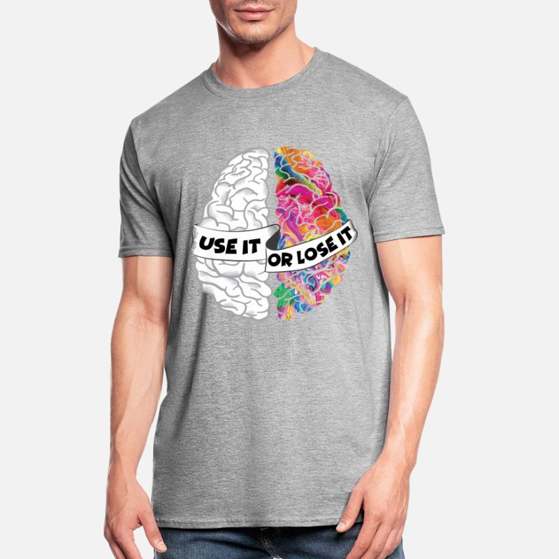 Nutze es oder verliere es - Analytic Creative Brain Unisex Polycotton T-Shirt