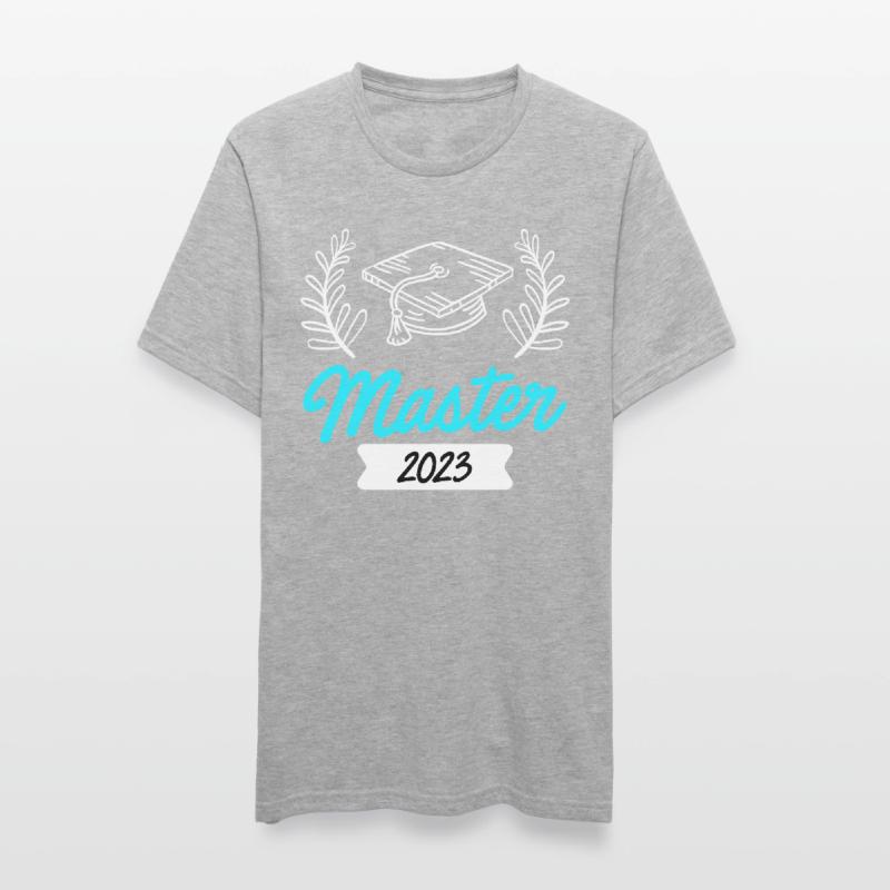 Master 2023 Masterstudium Studium Master Abschluss Unisex Polycotton T-Shirt