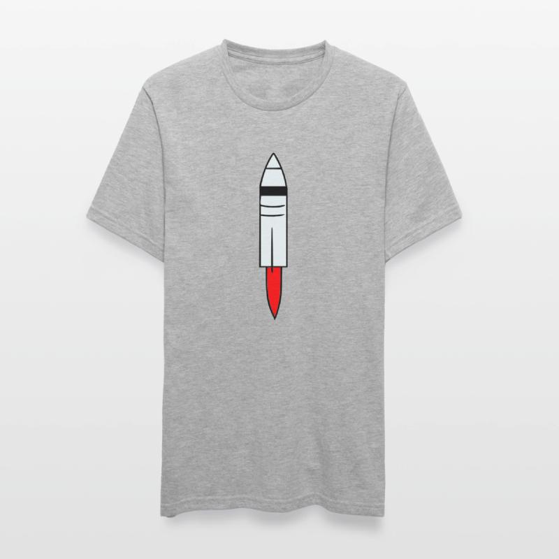 Spacecraft Rocket Space Space Flight Vector Unisex Polycotton T-Shirt