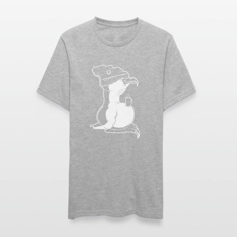 Tux Linux Penguin Coffee Break Computer Freak Nerd Unisex Polycotton T-Shirt