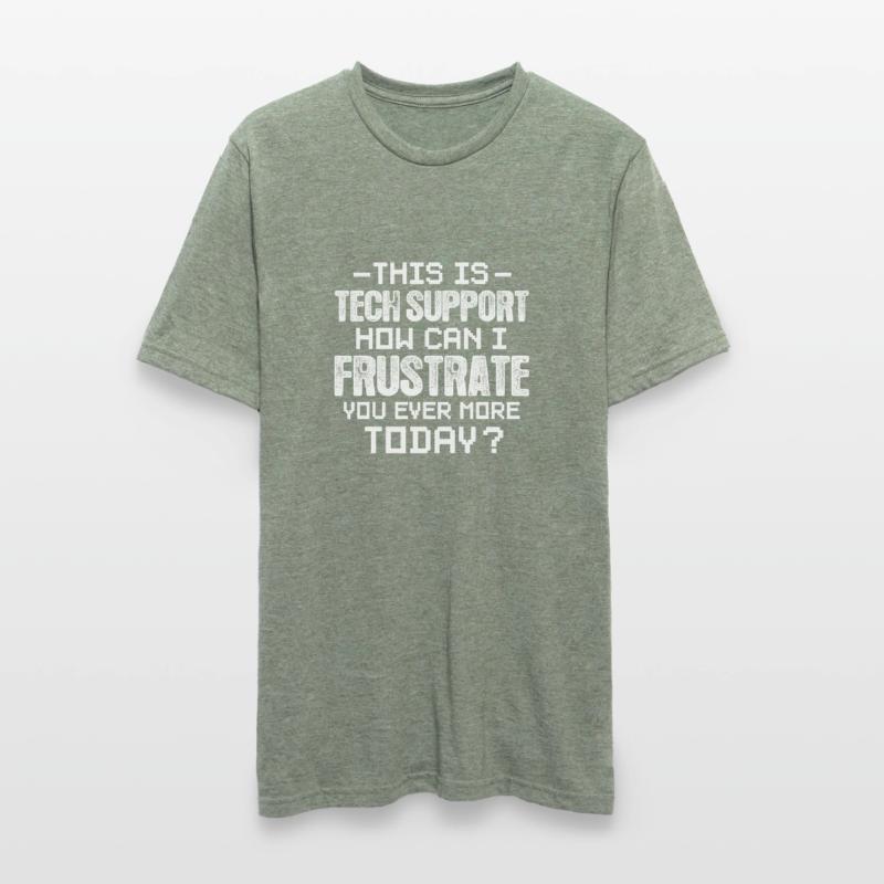 Technical Support Computer It Admin Gift Unisex Polycotton T-Shirt