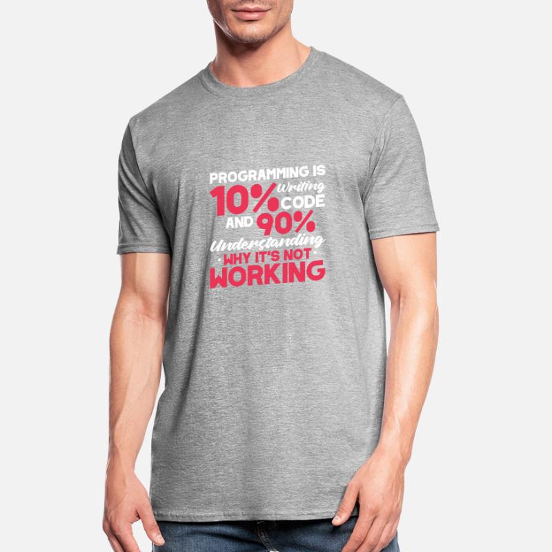 Softwareentwickler Programmierer Software Unisex Polycotton T-Shirt