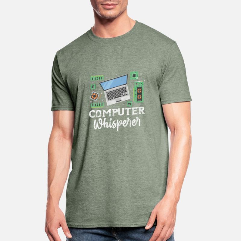 Computer Nerd PC Programmierer Informatik Geschenk Unisex Polycotton T-Shirt