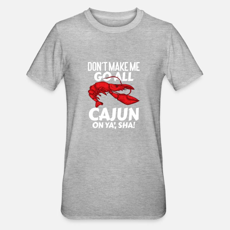 Languste - Unisex Polycotton T-Shirt - Grau meliert