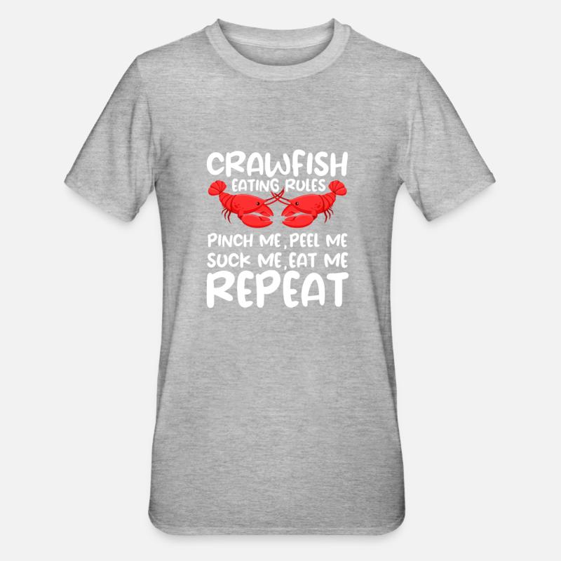 Languste - Unisex Polycotton T-Shirt - Grau meliert