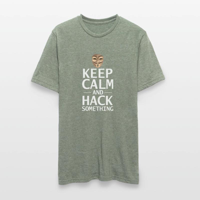 Hacker Coder Computerfreak Nerd Hacking Geschenk T-shirt polycoton Unisexe