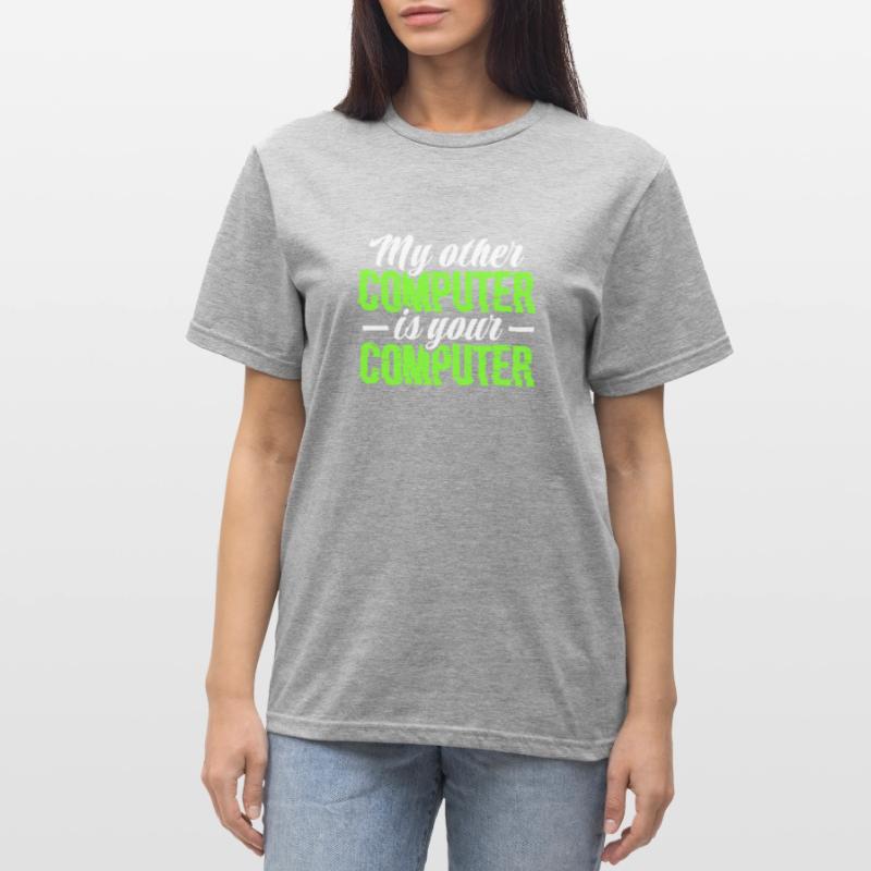 Hacker Coder Computer Hacking Cadeau T-shirt polycoton Unisexe