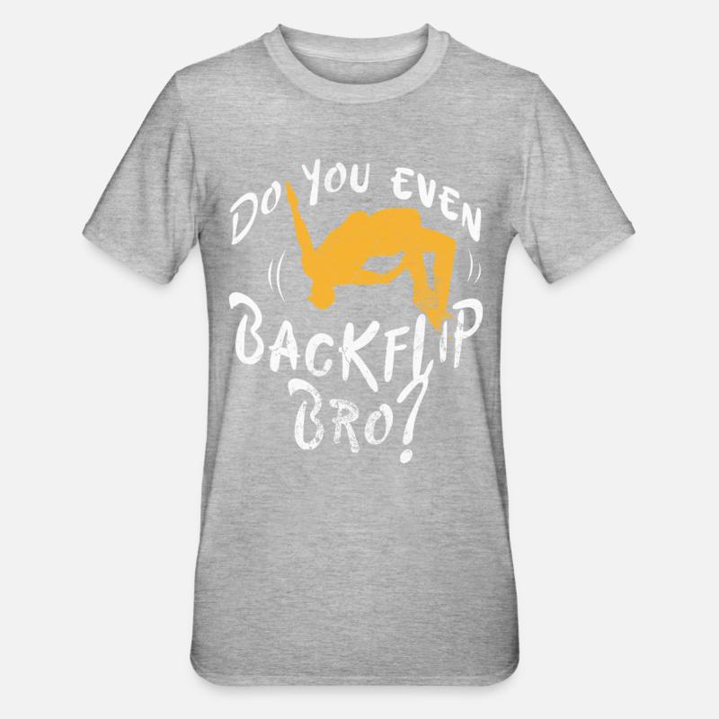 Backflip - T-shirt polycoton Unisexe - gris chiné