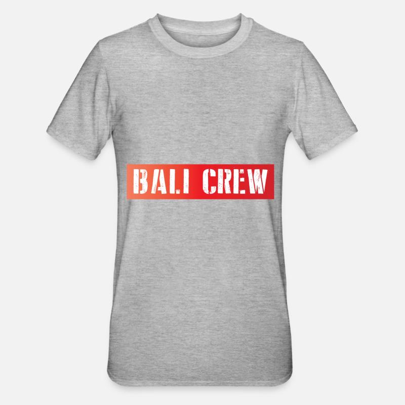 Équipage de Bali - T-shirt polycoton Unisexe - gris chiné