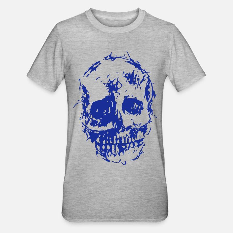 Todes Neu - Unisex Polycotton T-Shirt - Grau meliert