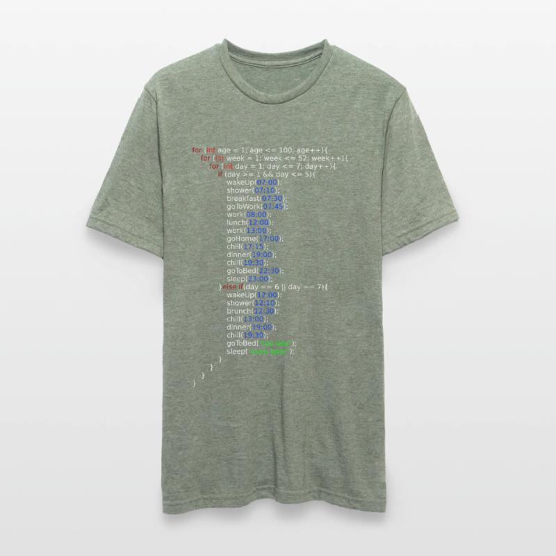 My Life - Java Code Unisex Polycotton T-Shirt