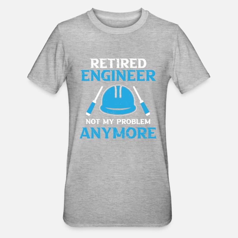 Ingénieur Technicien Système Technique - T-shirt polycoton Unisexe - gris chiné