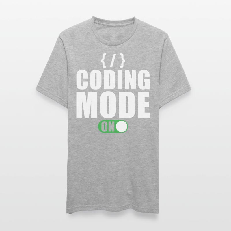 Cadeau de programmeur développeur codeur T-shirt polycoton Unisexe