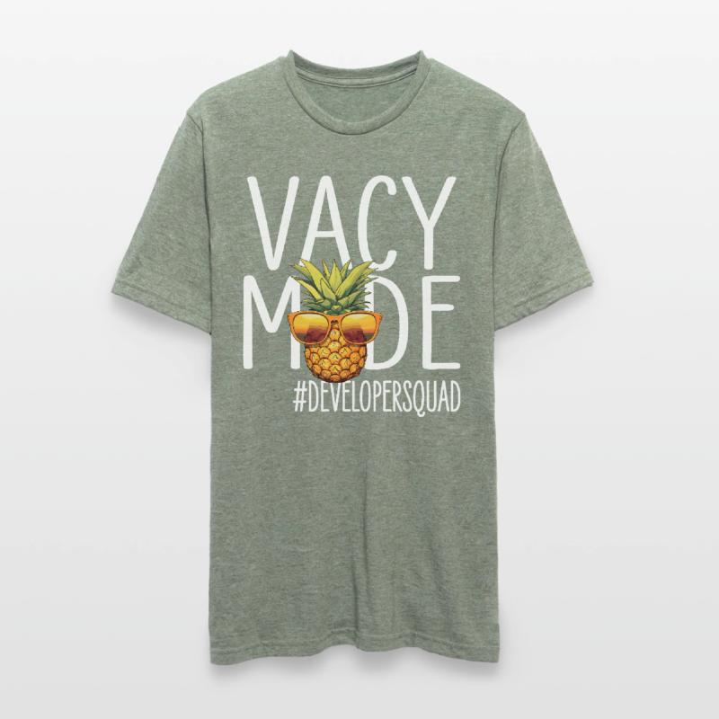 Developer Vacation Vacy Mode Developersquad Unisex Polycotton T-Shirt