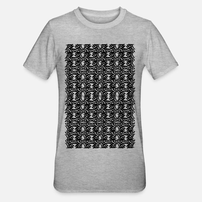 UNI-Structure - T-shirt polycoton Unisexe - gris chiné