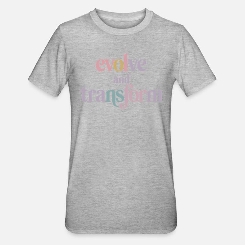 Evolve And Transform Inspirierende - Unisex Polycotton T-Shirt - undefined