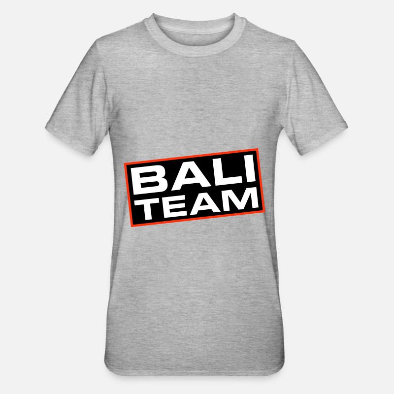 L’équipe de Bali - T-shirt polycoton Unisexe - gris chiné