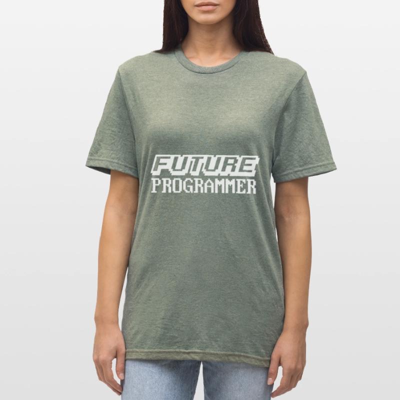 Programmierer Coder Software Entwickler Unisex Polycotton T-Shirt