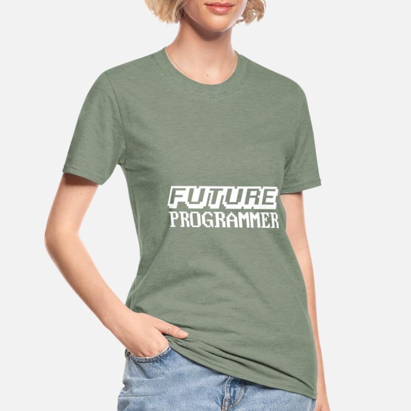 Programmierer Coder Software Entwickler Unisex Polycotton T-Shirt