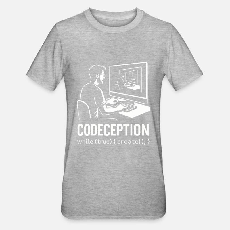 Codeception - T-shirt polycoton Unisexe - gris chiné