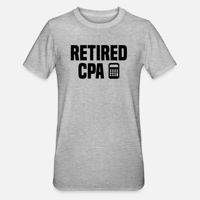 Auditeur comptable - T-shirt polycoton Unisexe - gris chiné