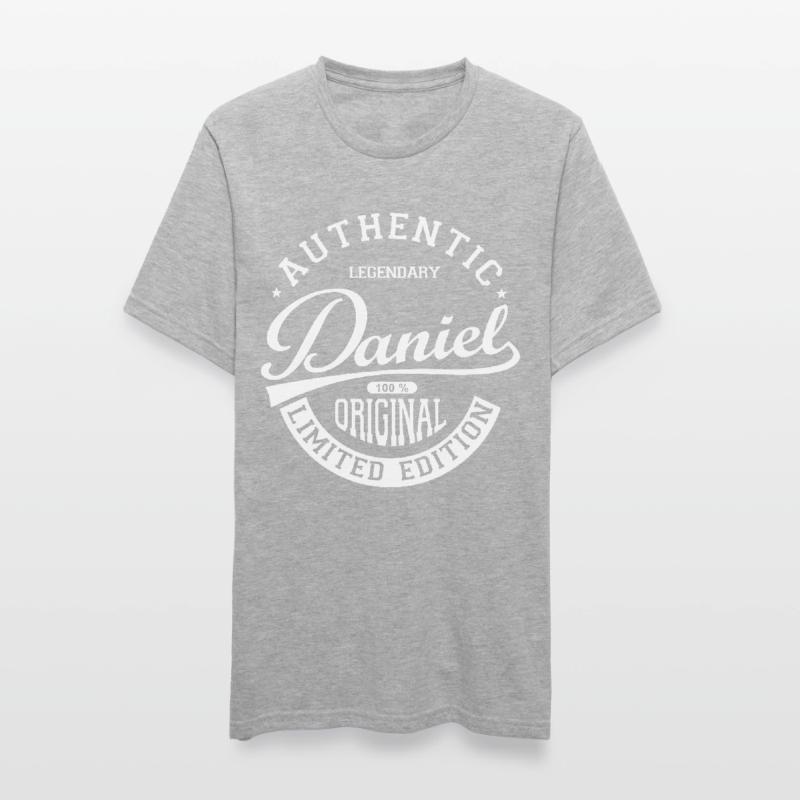 Daniel gift tshirt personalized first name daniel Unisex Polycotton T-Shirt