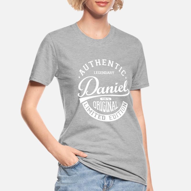 Daniel gift tshirt personalized first name daniel Unisex Polycotton T-Shirt