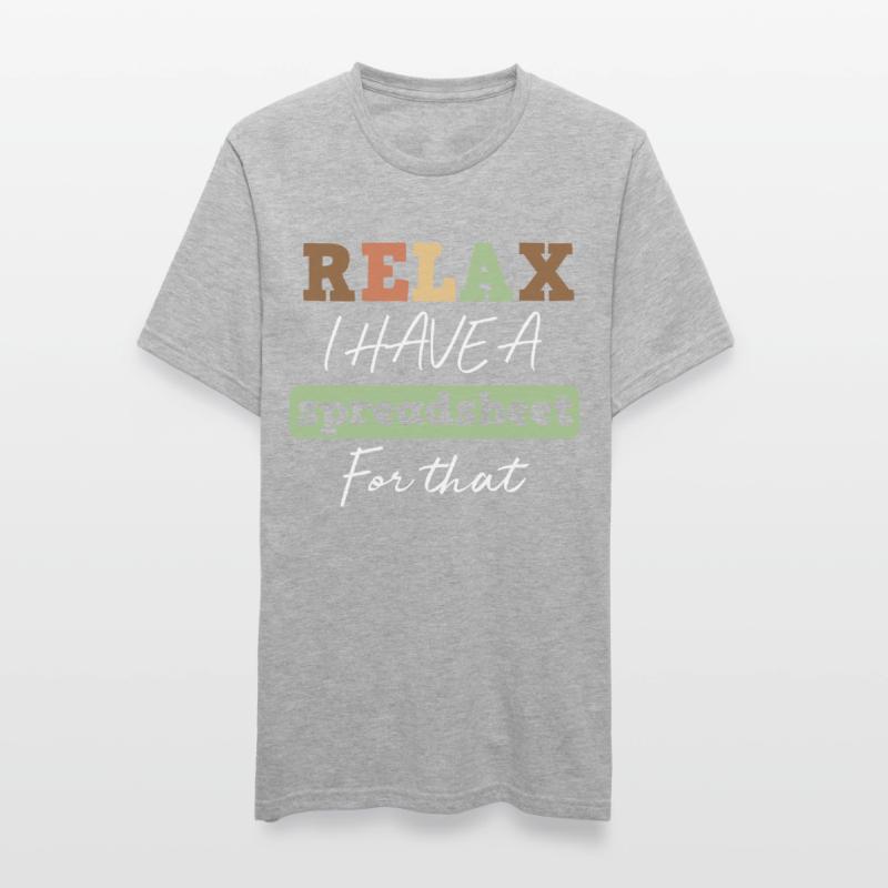 Spreadsheet program Spreadsheets Unisex Polycotton T-Shirt