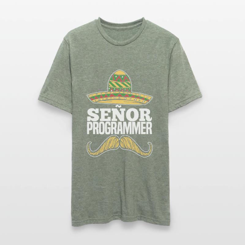 Programmierer Coder Software Entwickler Unisex Polycotton T-Shirt