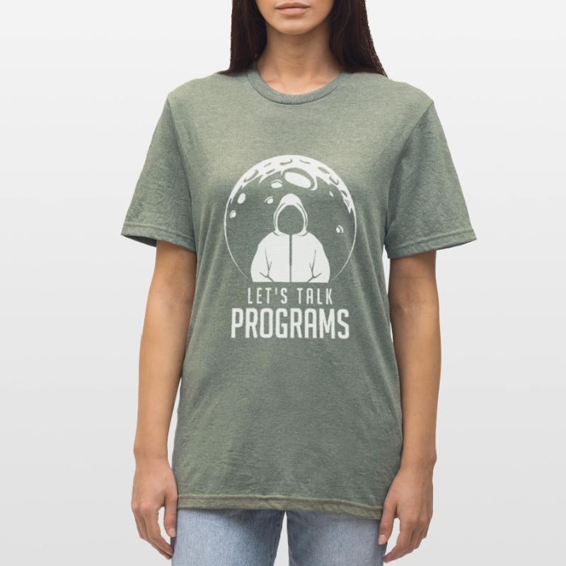 Programmierer Coder Software Entwickler Unisex Polycotton T-Shirt