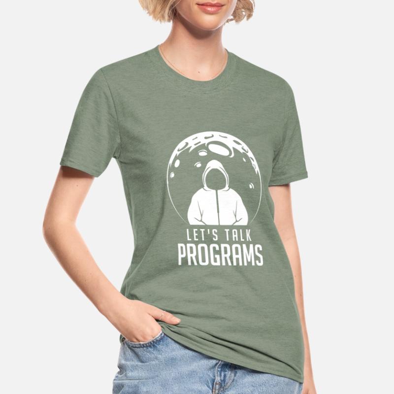 Programmierer Coder Software Entwickler Unisex Polycotton T-Shirt