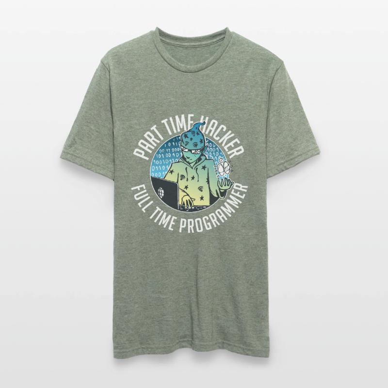 Programmierer Coder Software Entwickler Unisex Polycotton T-Shirt