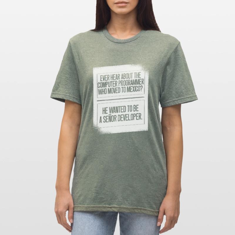 Programmierer Coder Software Entwickler Unisex Polycotton T-Shirt