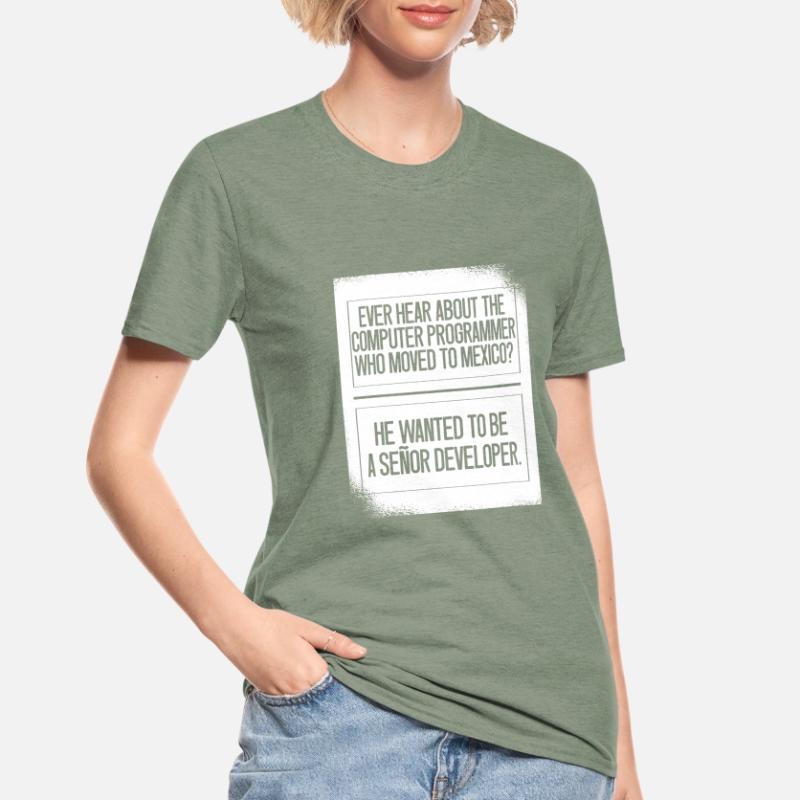 Programmierer Coder Software Entwickler Unisex Polycotton T-Shirt